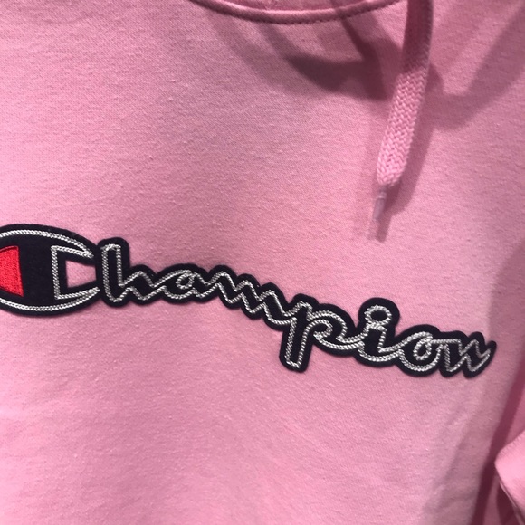 ⭐️HP⭐️Gorgeous Champion pink hoodie 💕 - Picture 5 of 7